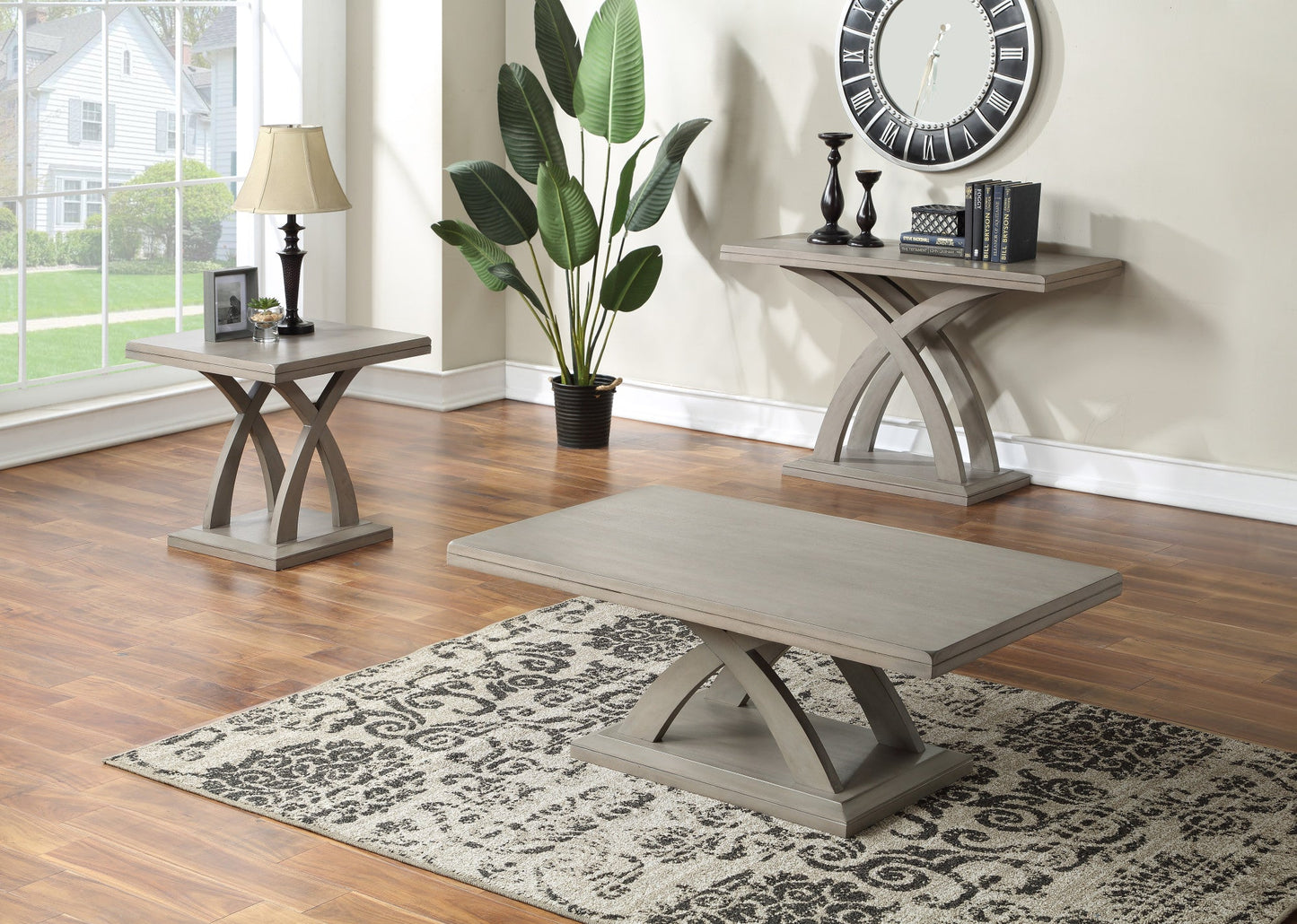 Jocelyn Grey Cocktail Table