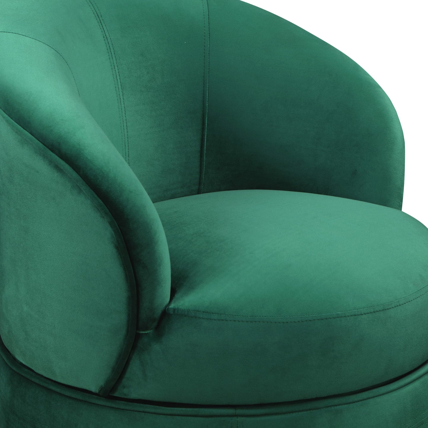 Sophia Accent Chair Green Velvet