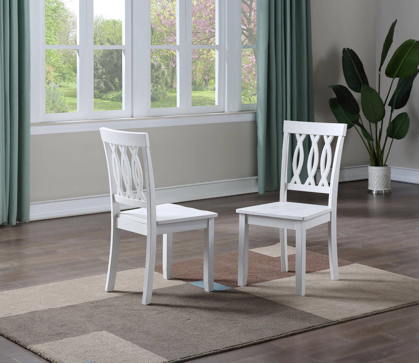 Naples Side Chair White