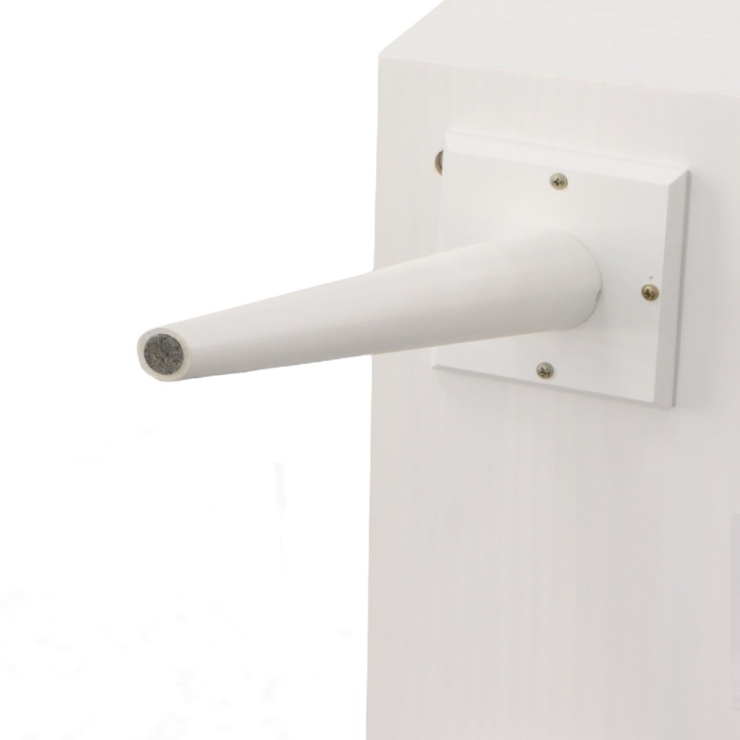 Elin White End Table