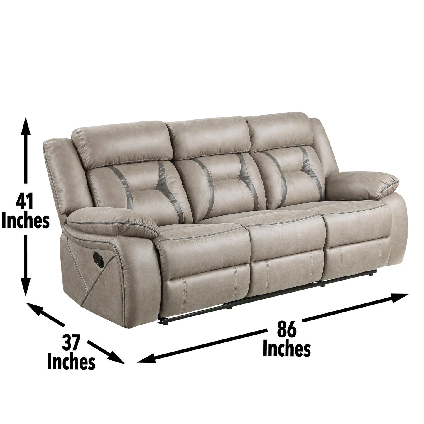 Tyson 3pc Sofa Set