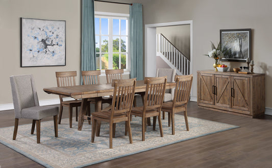 Riverdale Driftwood 7PC Dining Two Up Chair
