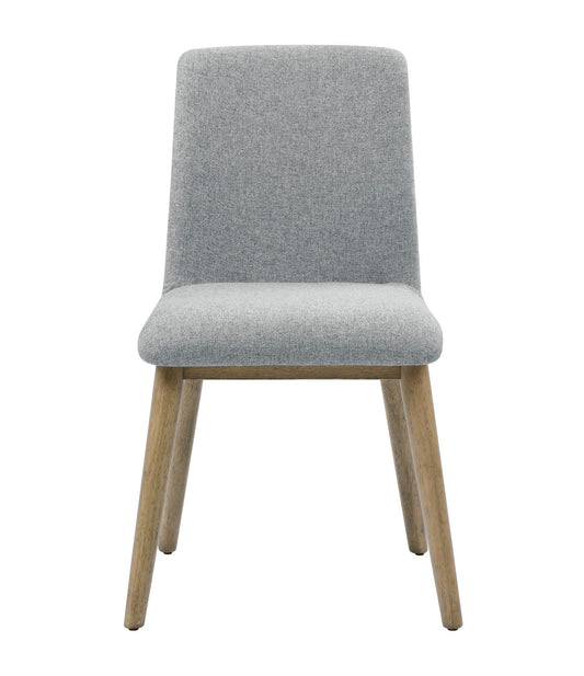 Vida Gray Polyester Side Chair