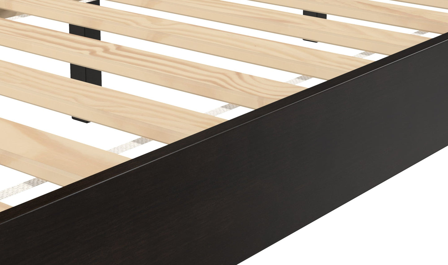 Nix Queen Platform Bed Black
