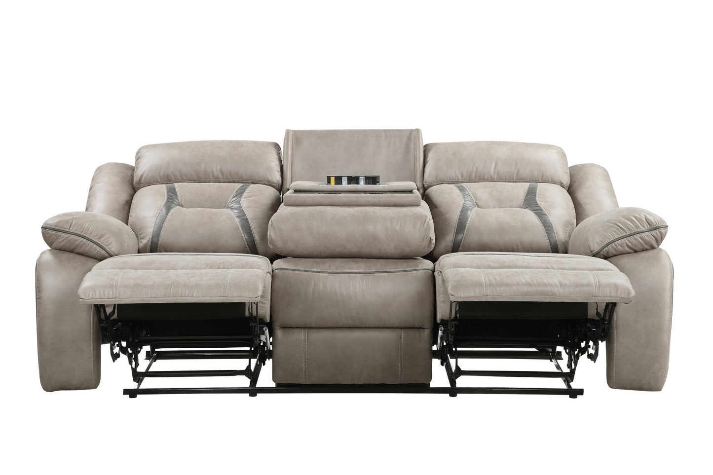 Tyson Recliner Sofa w/ DrpDwn &