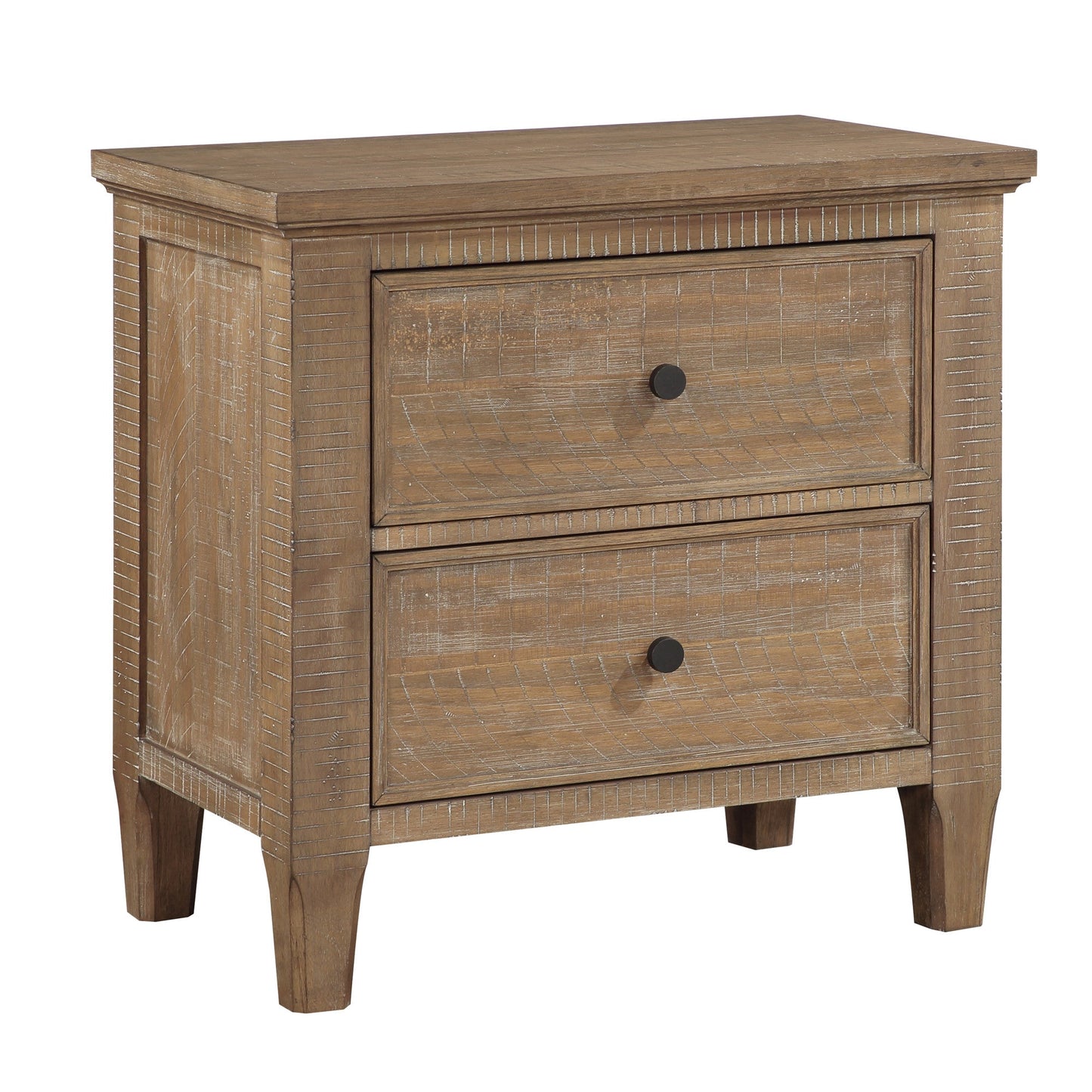 Riverdale Driftwood Driftwood 2 Drawer Nightstand