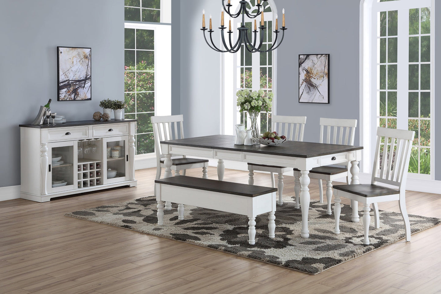 Joanna Two Tone Dining Table