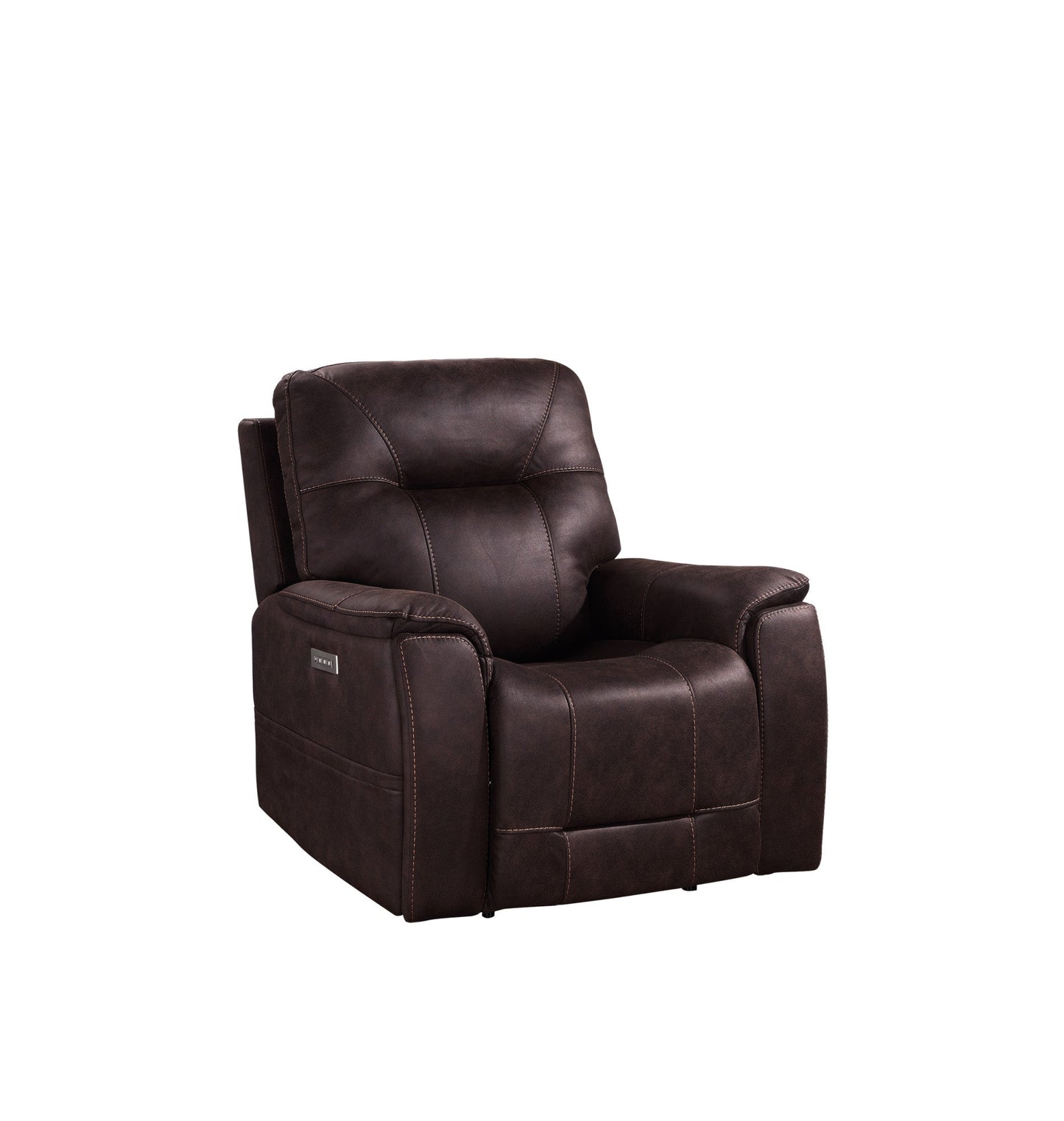 Lexington Canyon Walnut Power Media Recliner