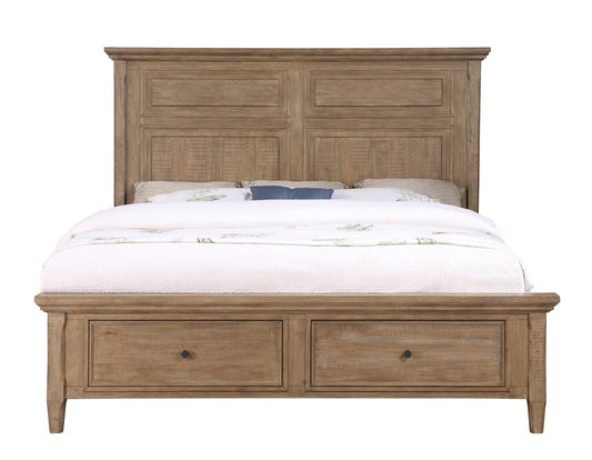 Riverdale Driftwood Storage King Bed