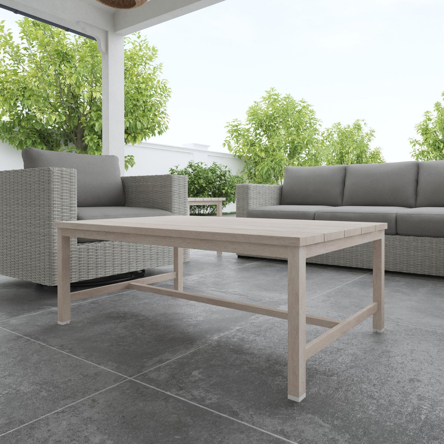 Blakley Aluminum Coffee Table