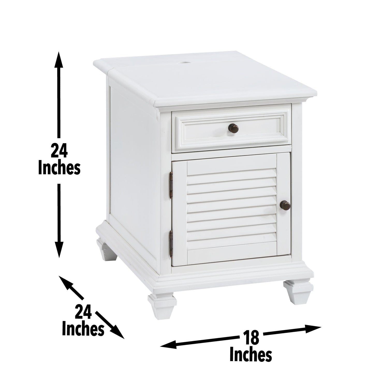 Charlestown Storage End W/ USB