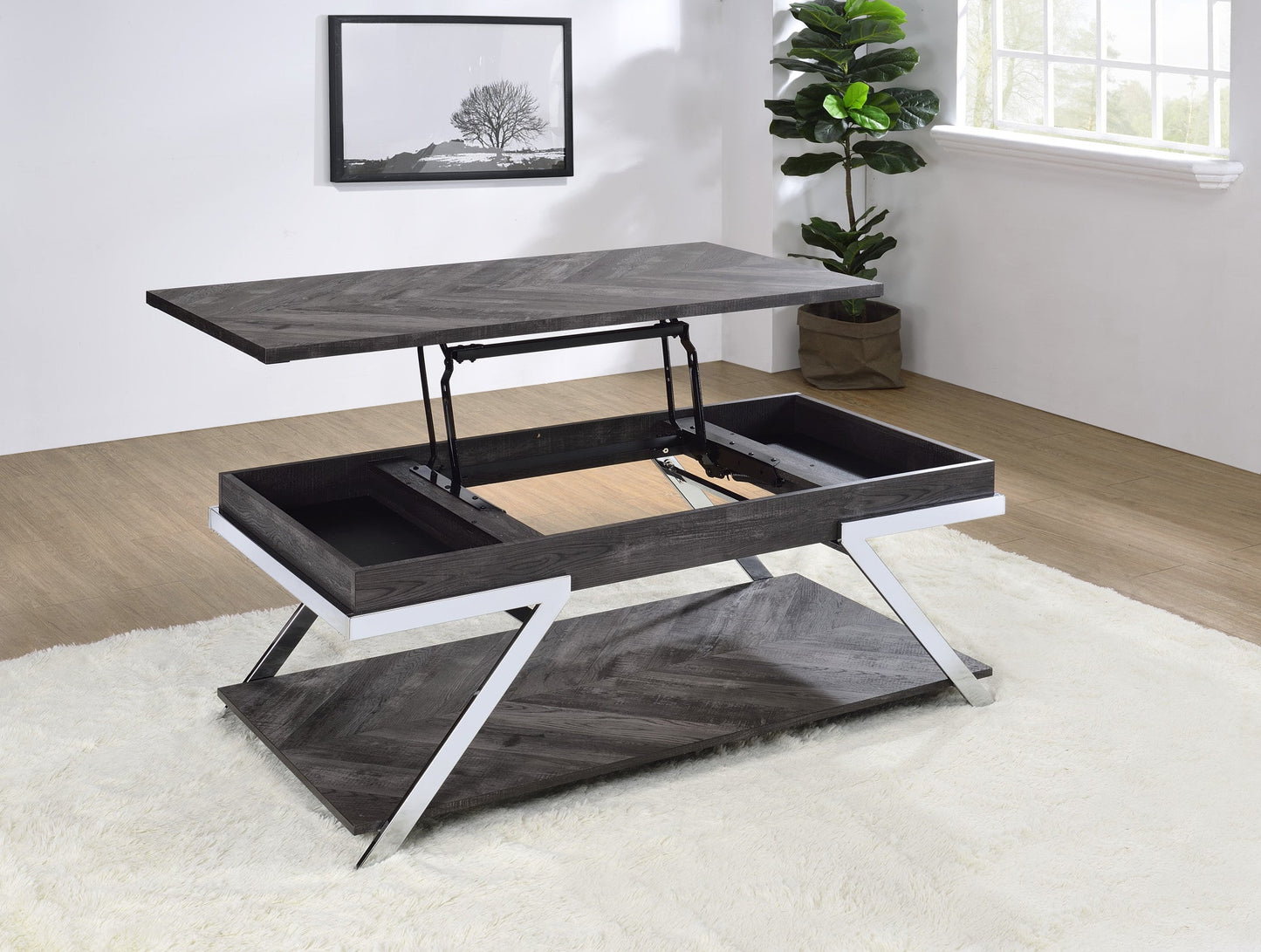 Roma Lift Top Cocktail Table