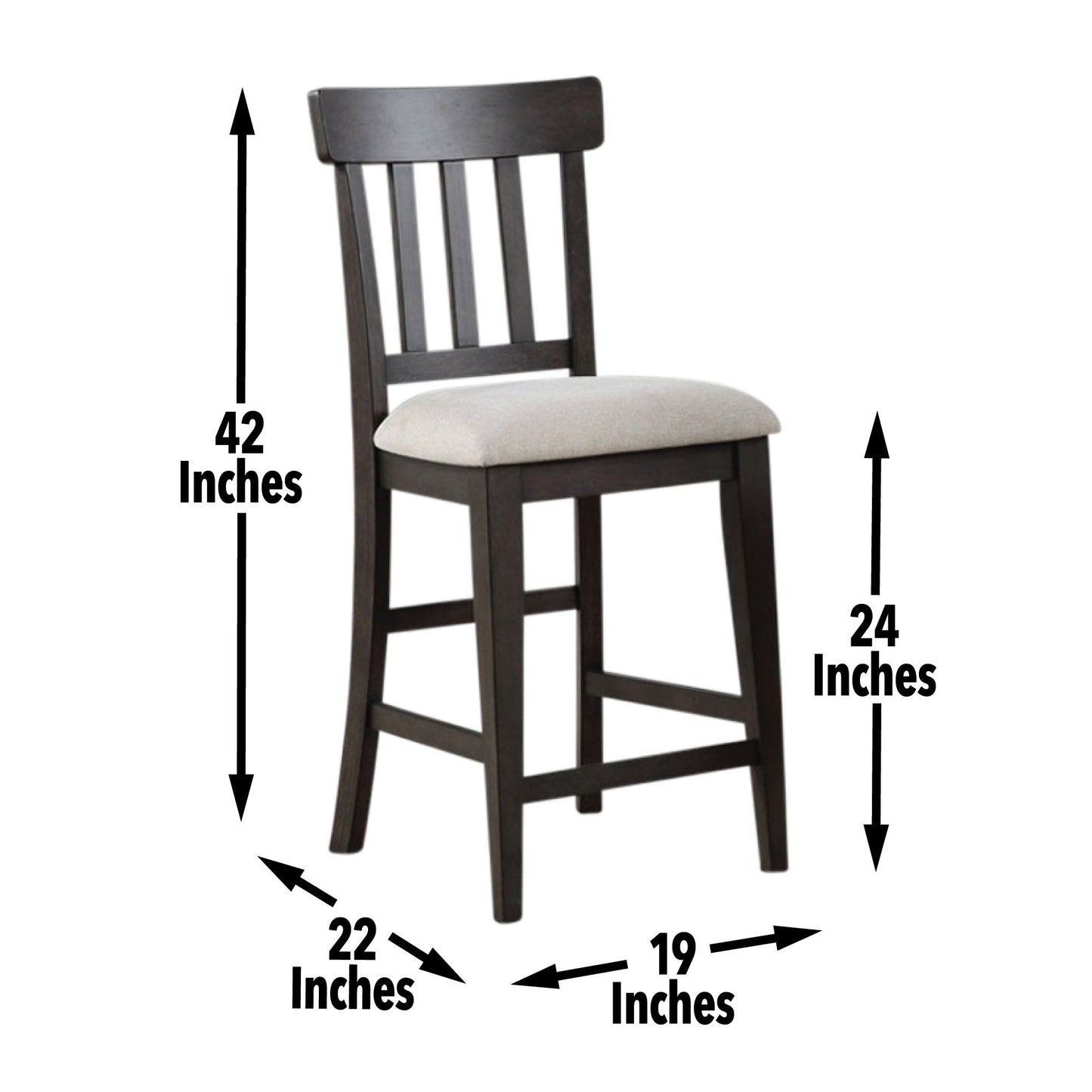 Napa Dusty Cedar Counter Chair