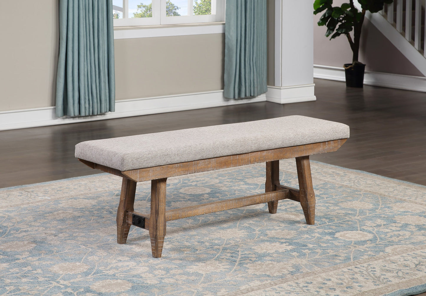 Riverdale Driftwood Bench