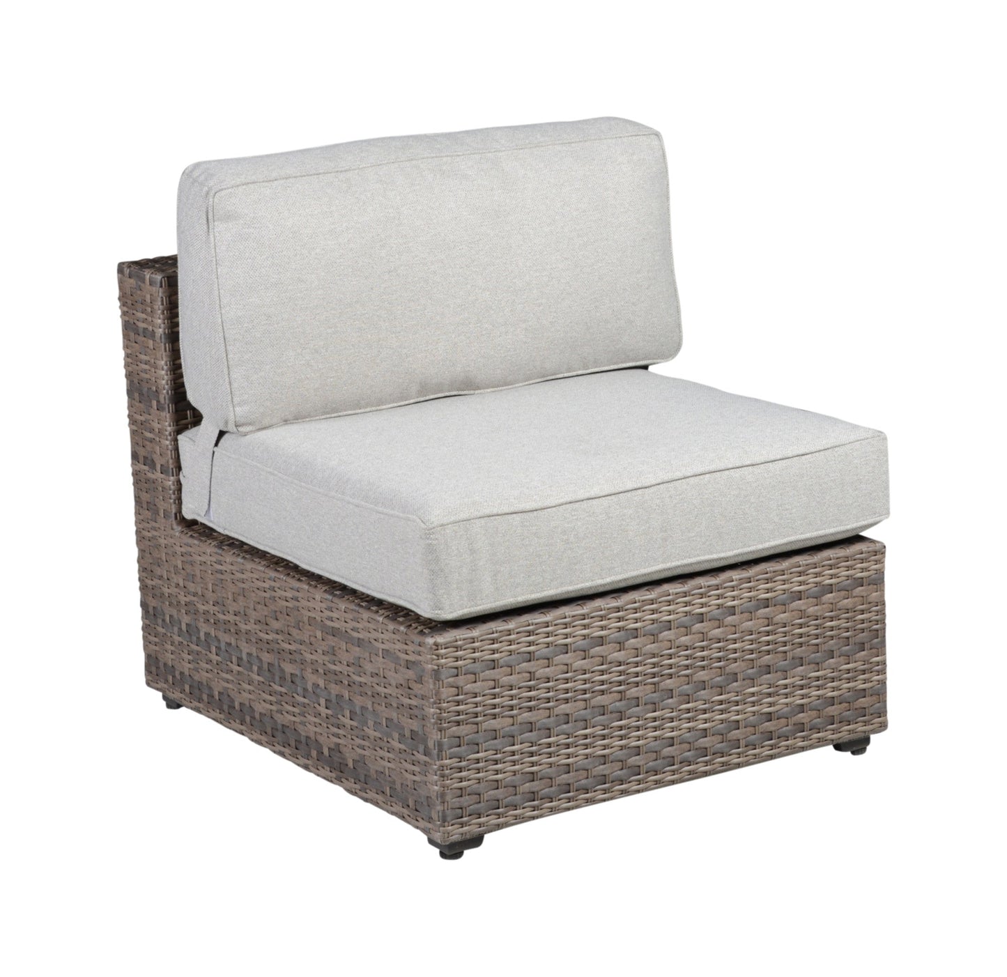 Tamyra Wicker Patio Armless Chairs