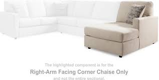 Edenfield Linen Sectional Right Hand Facing Chaise