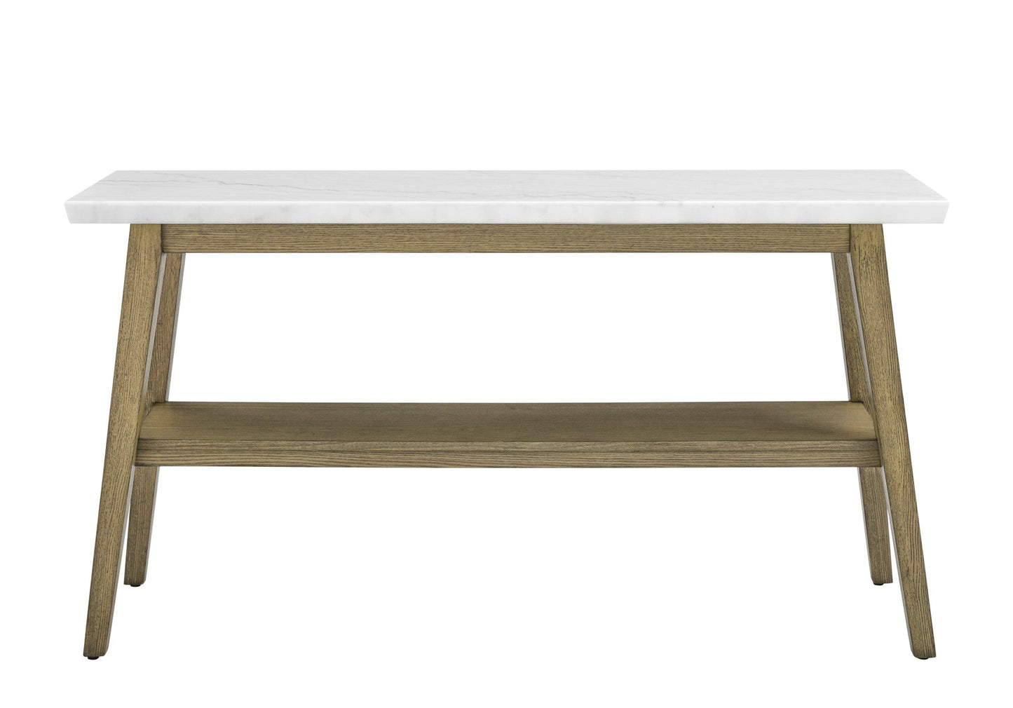 Vida White Marble Top Sofa Table