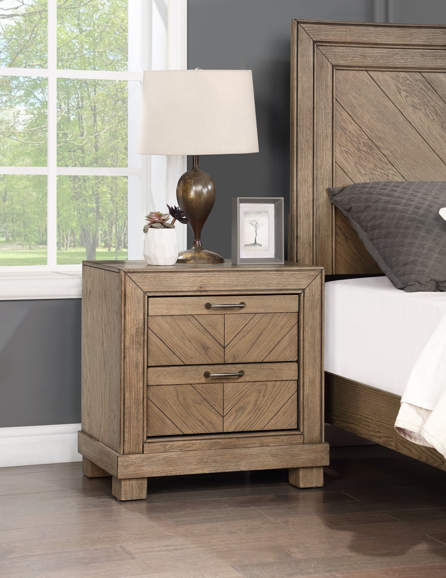 Montana Weathered Sand Nightstand