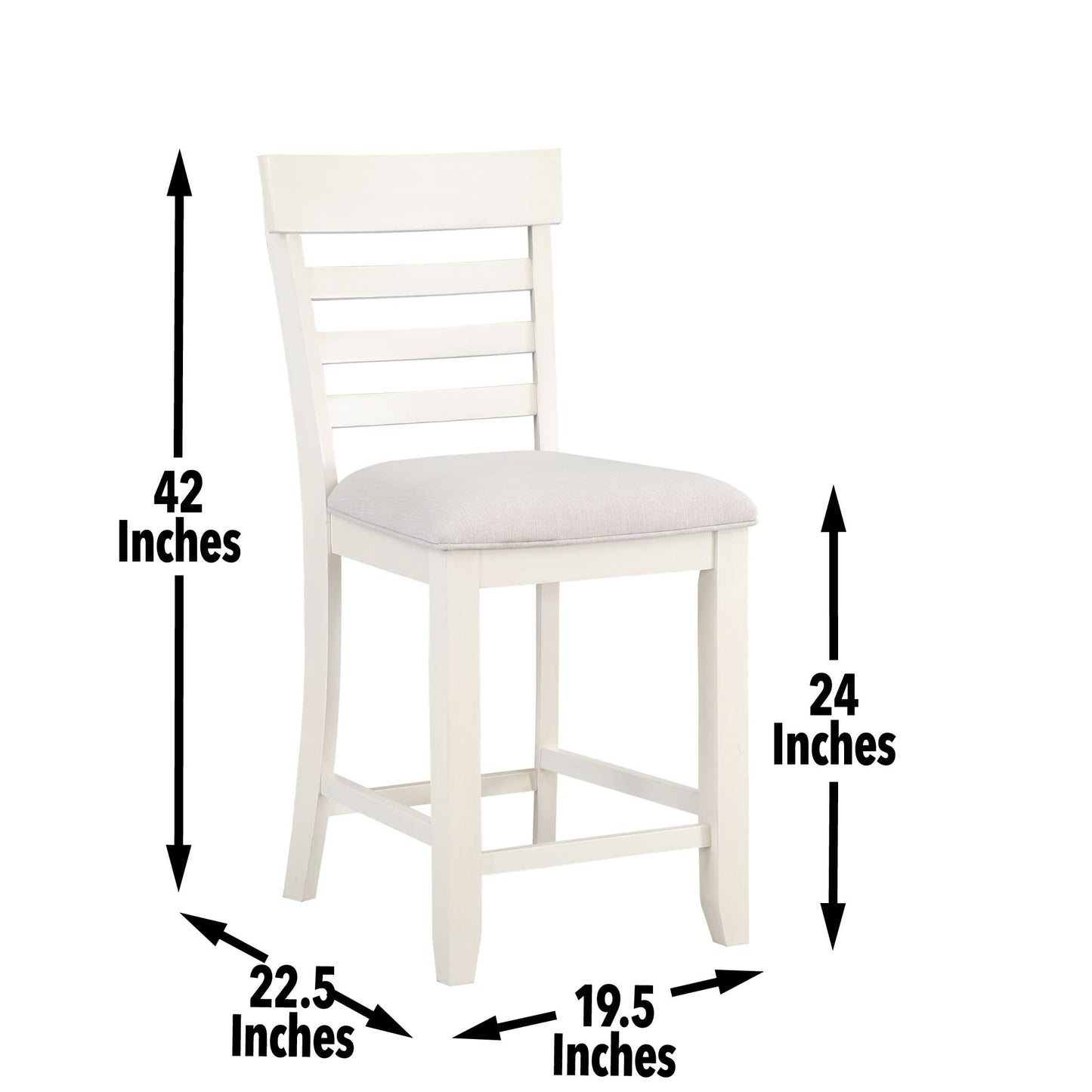 Hyland Counter Chair Brown