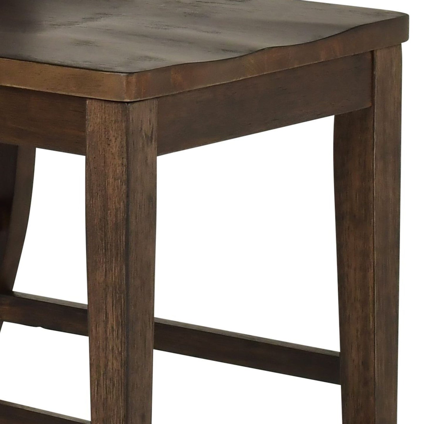 Cayla Counter Chair Dark Oak