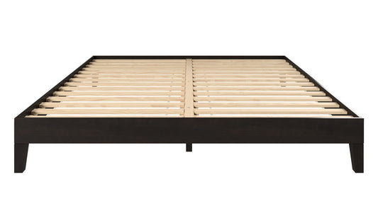 Nix King Platform Bed Black