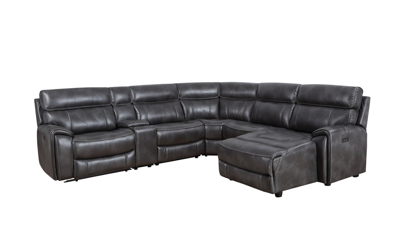Provo Sectional LAF P/P Recliner Slate