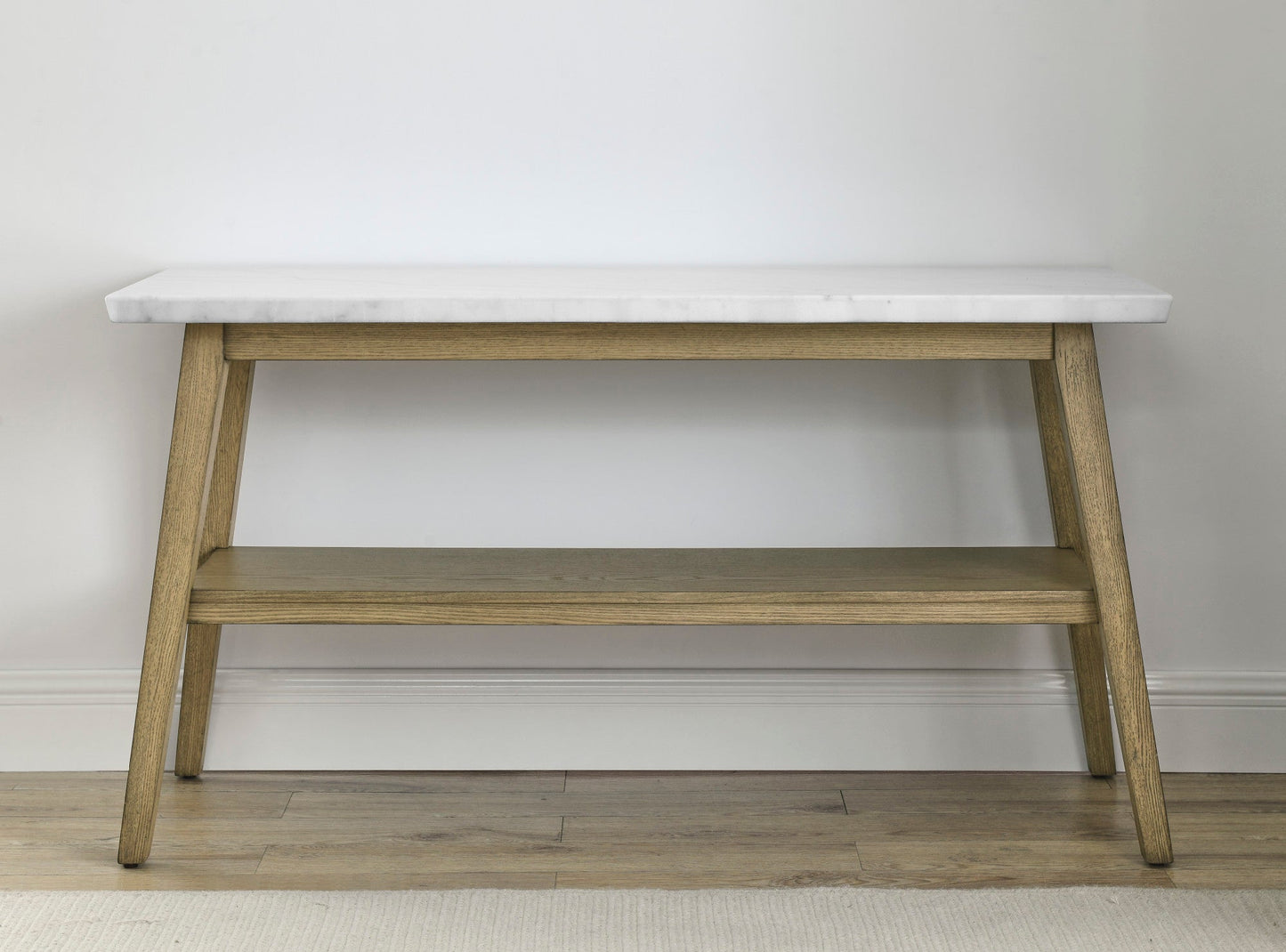 Vida White Marble Top Sofa Table