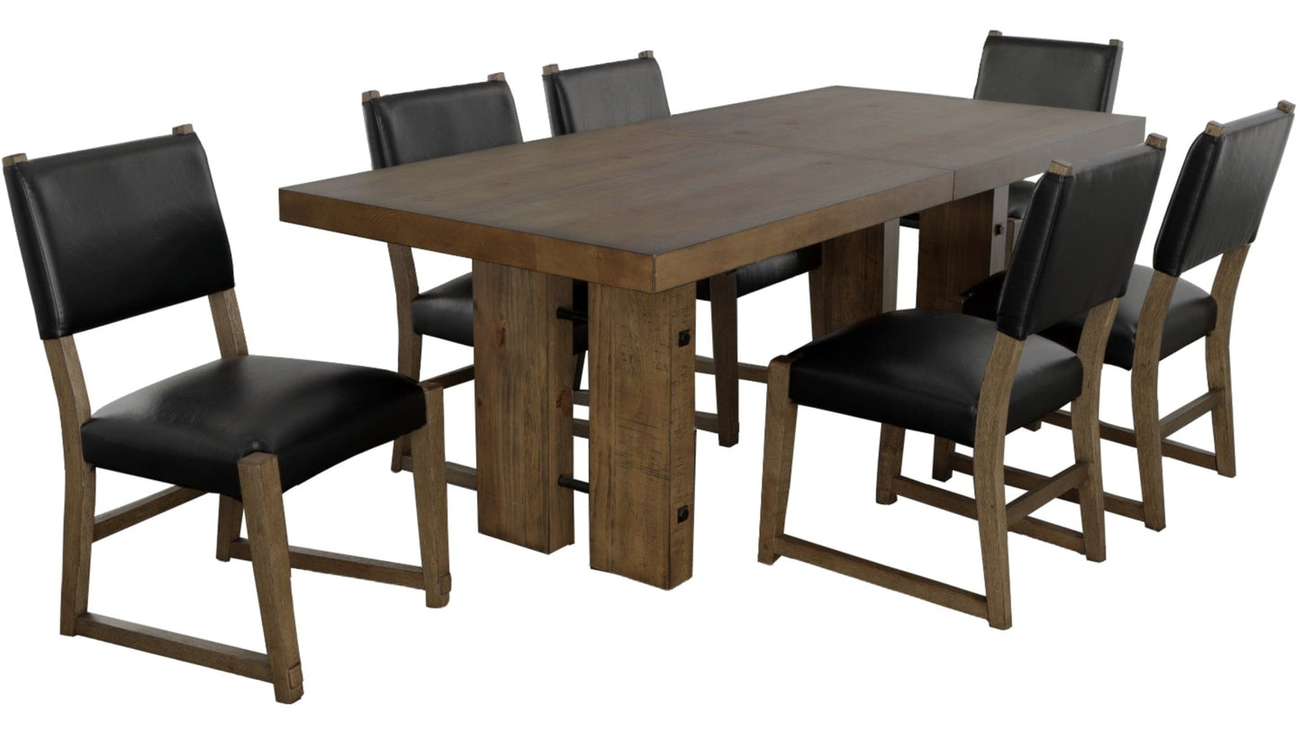 Atmore Dining Table 6 Chairs 7PC