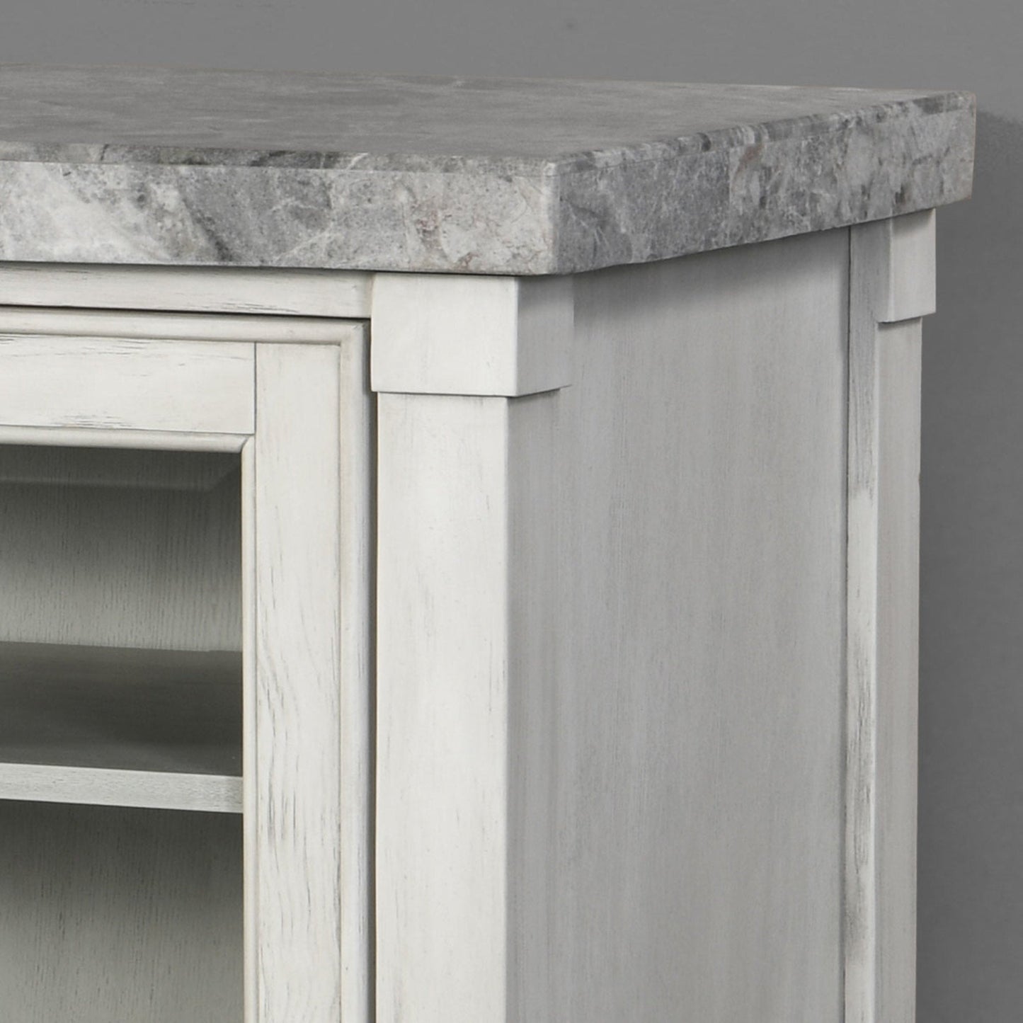 Canova Gray Marble Top Server