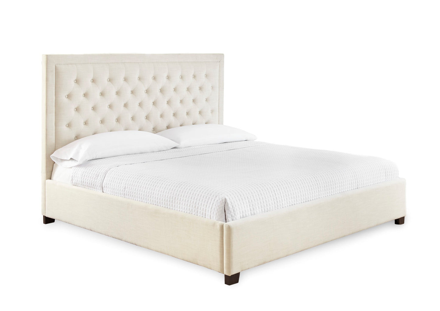 Isadora King Bed White