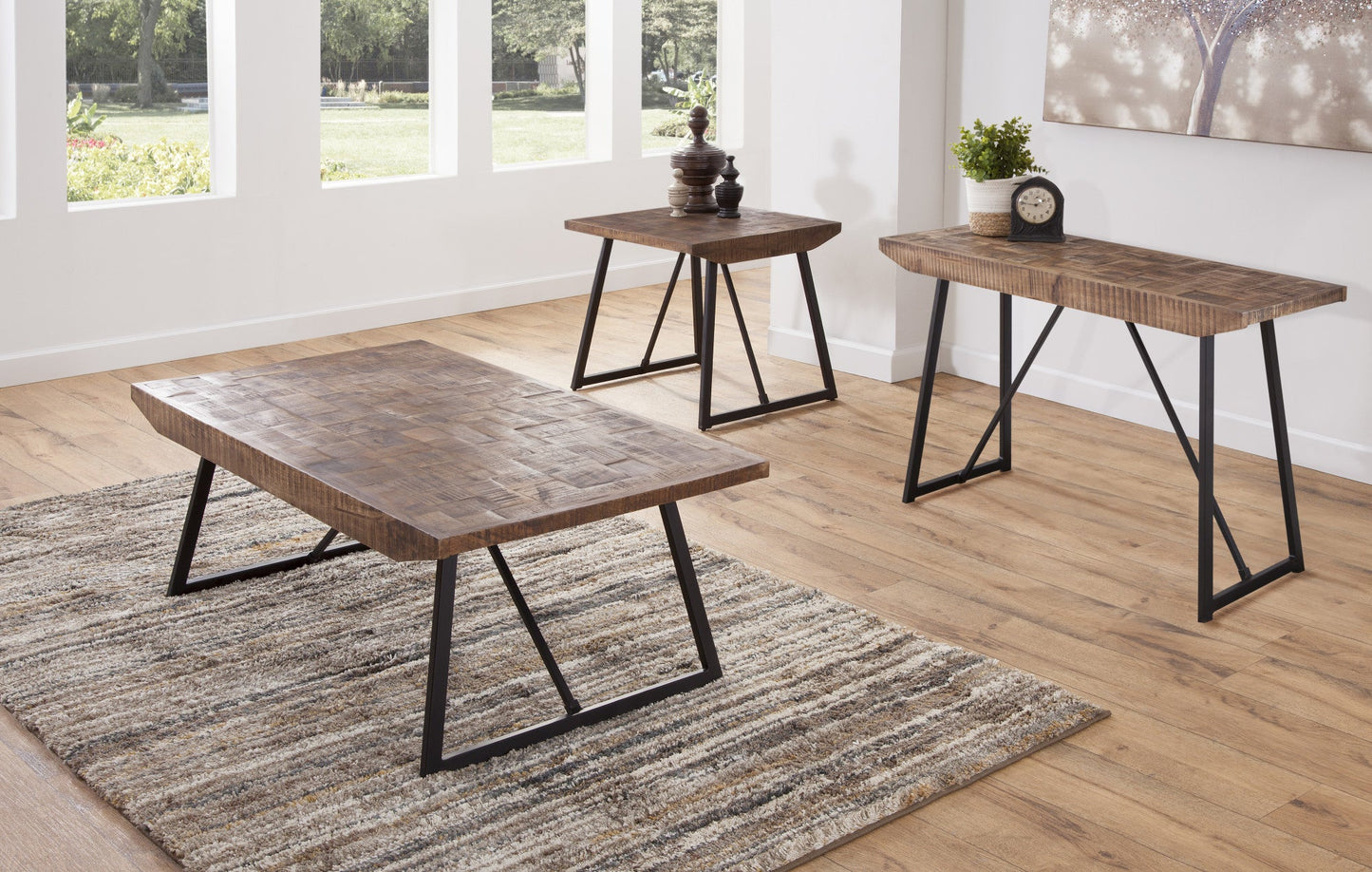 Walden PARQUET SOFA Table