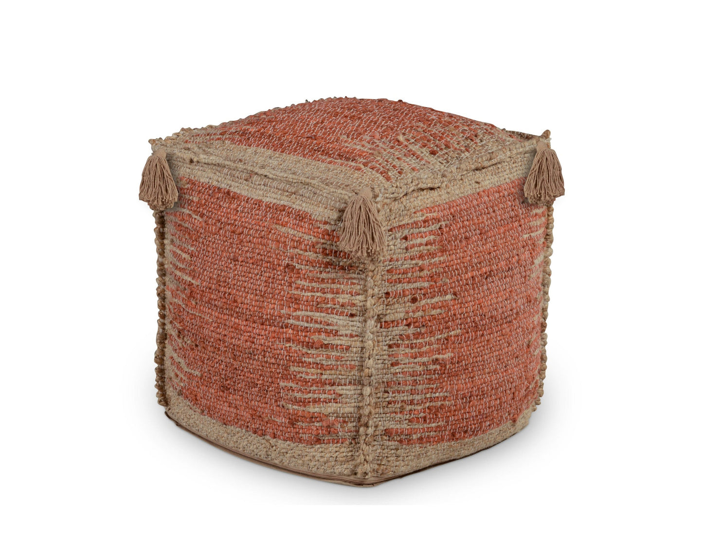 Jafar Square Handwoven Jute