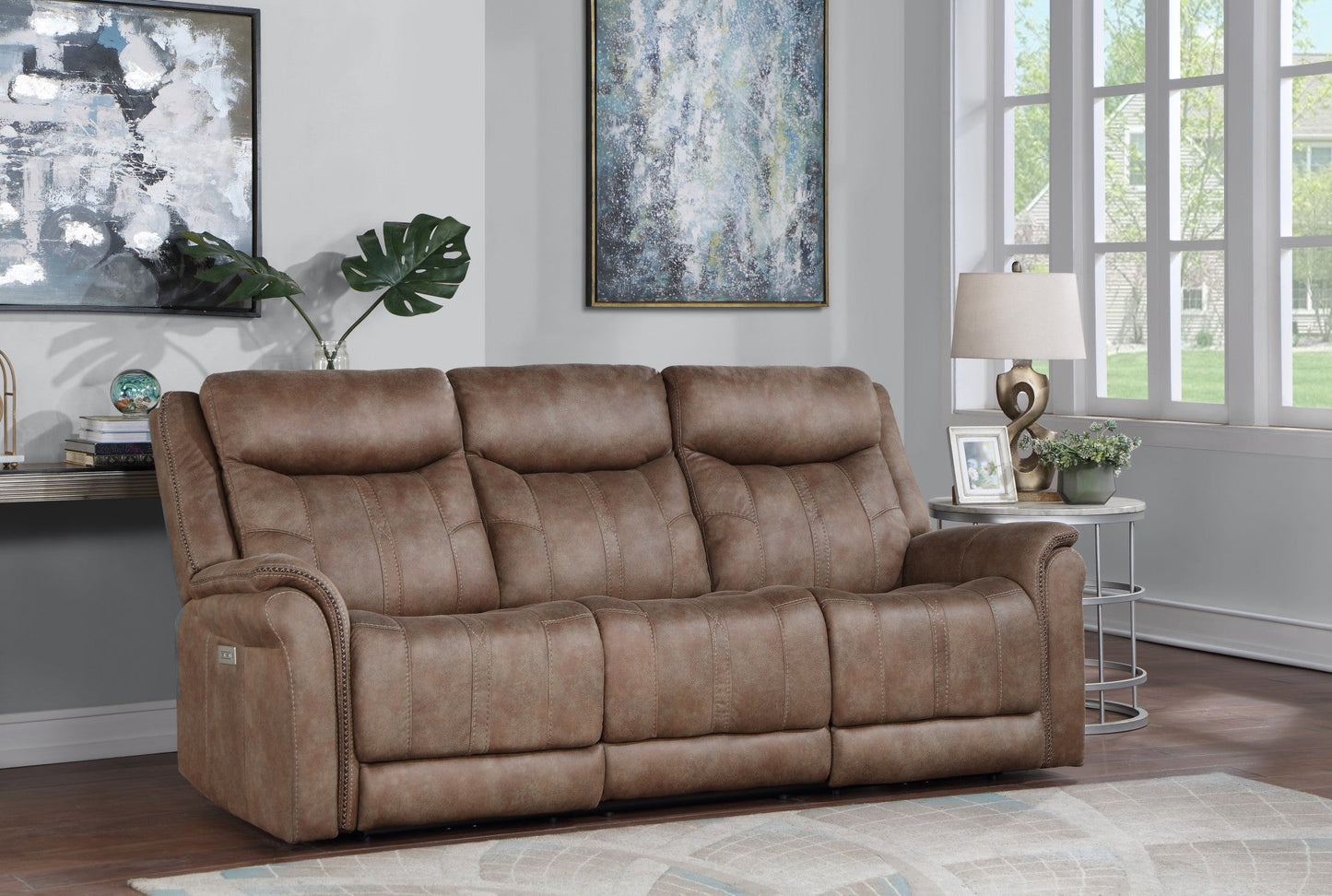 Morrison Pwr/Pwr Sofa Camel
