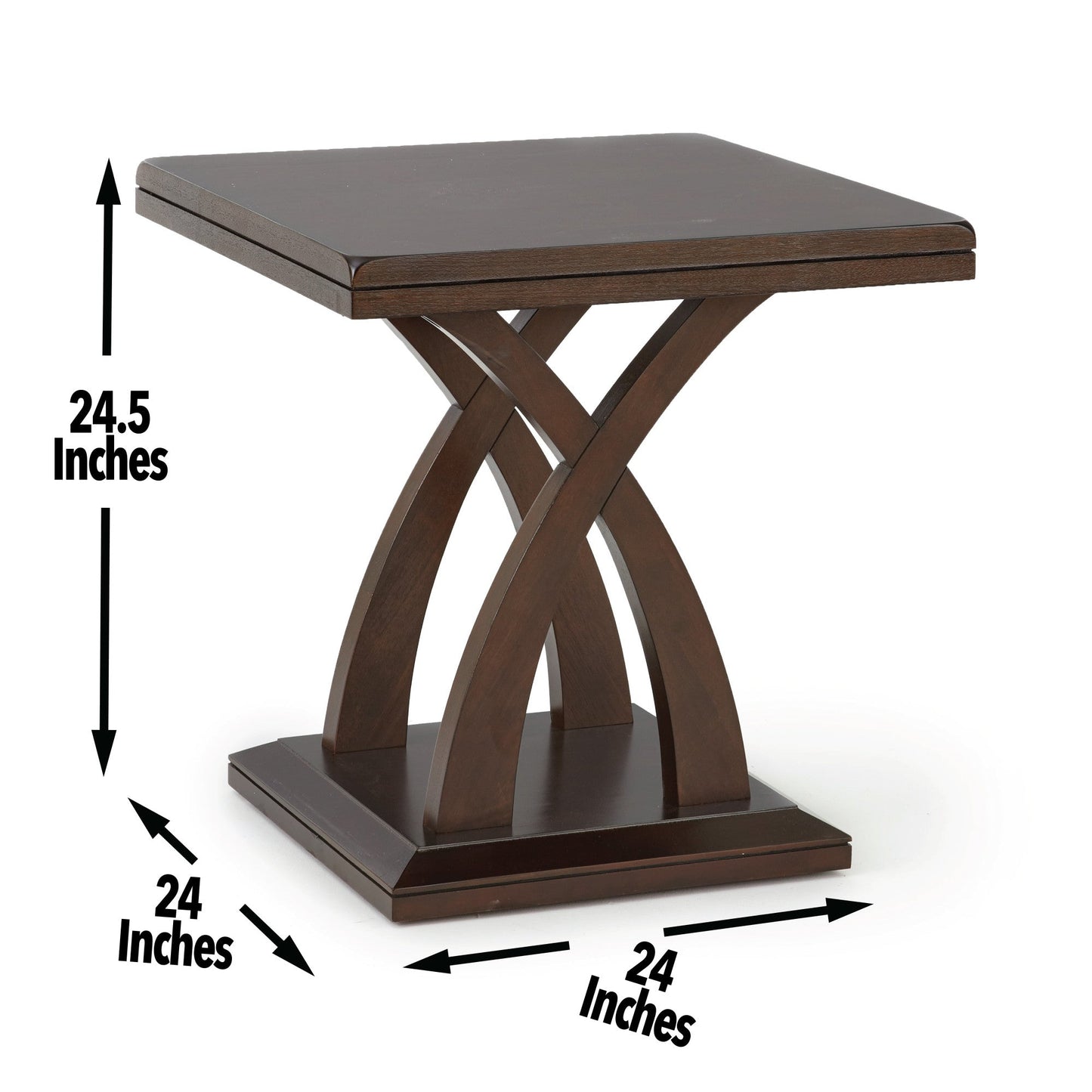 Jocelyn End Table 24"x24"x24.5"