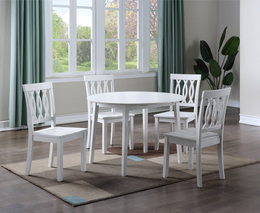 Naples 5pc Drop Leaf Dining Set