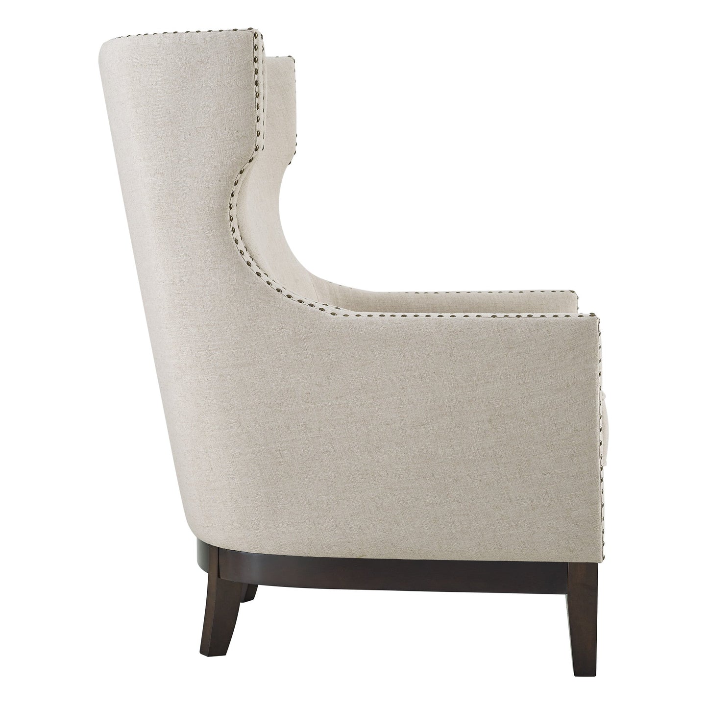 Roswell Linen Accent Chair w/