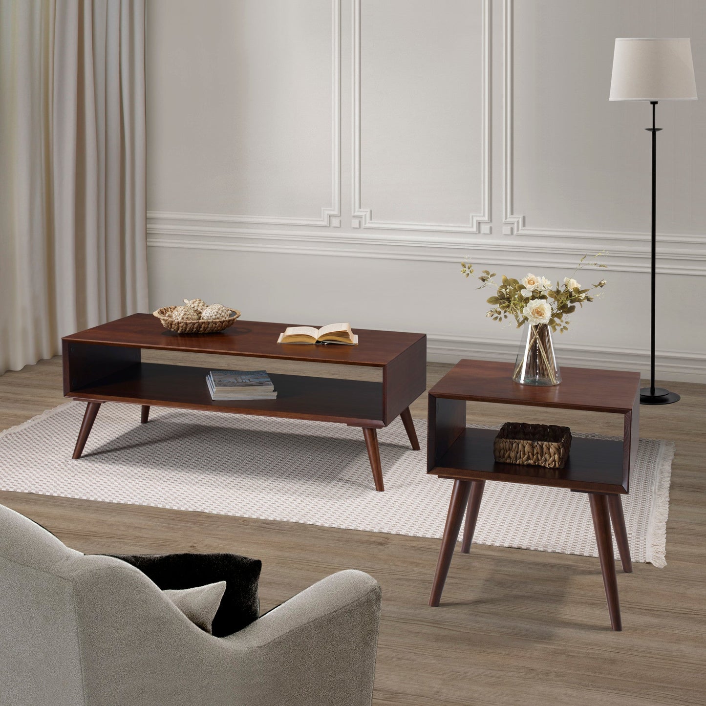 Elin Natural End Table