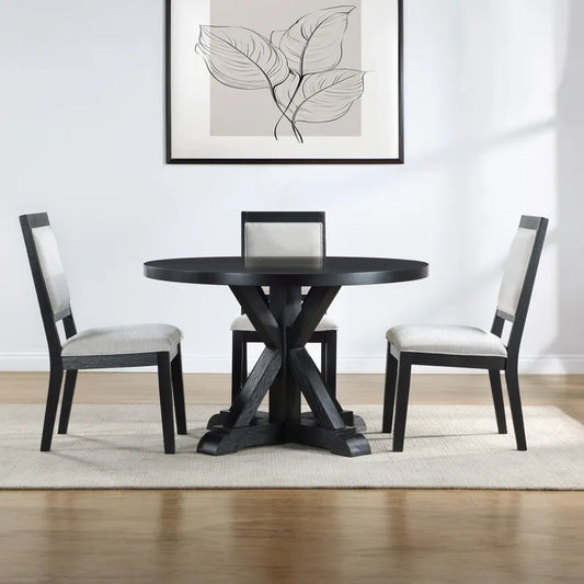 Molly Table, 4 Chairs Dining Set