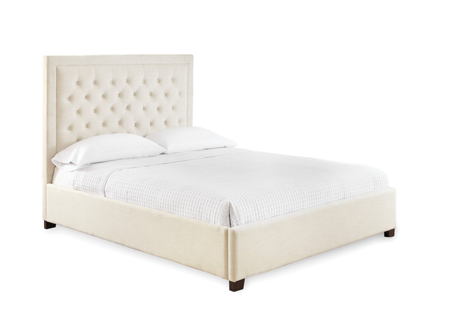 Isadora Queen Bed  White