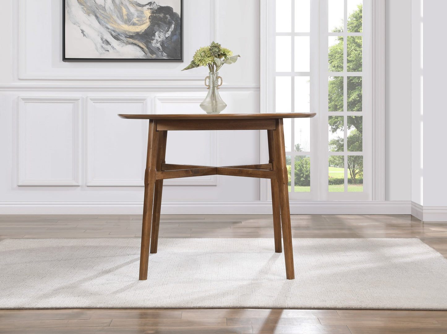 Oslo Brown Round Counter Table