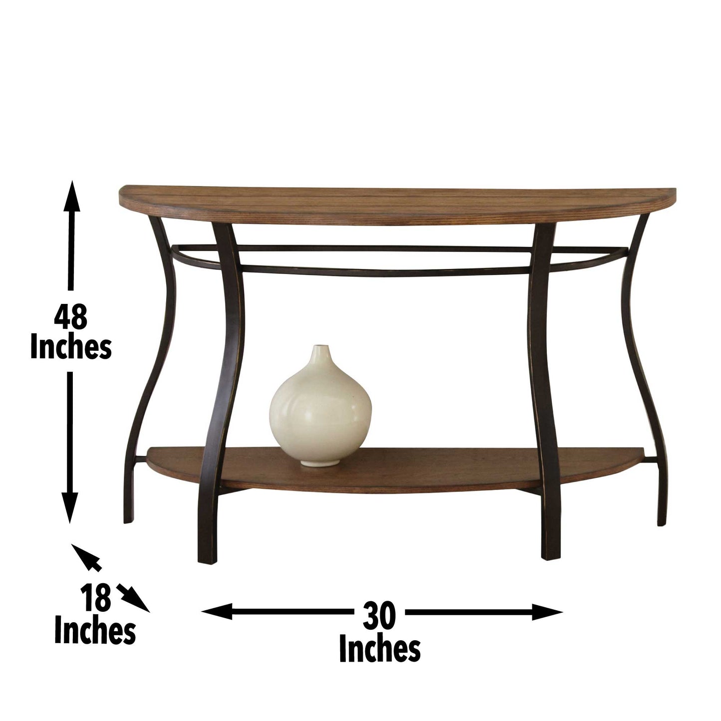 Denise Sofa Table 48"x18"x30"