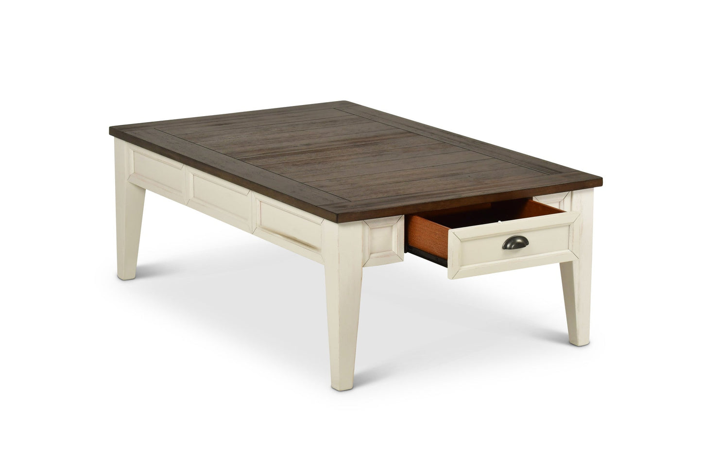 Cayla Cocktail Table Dark Oak/