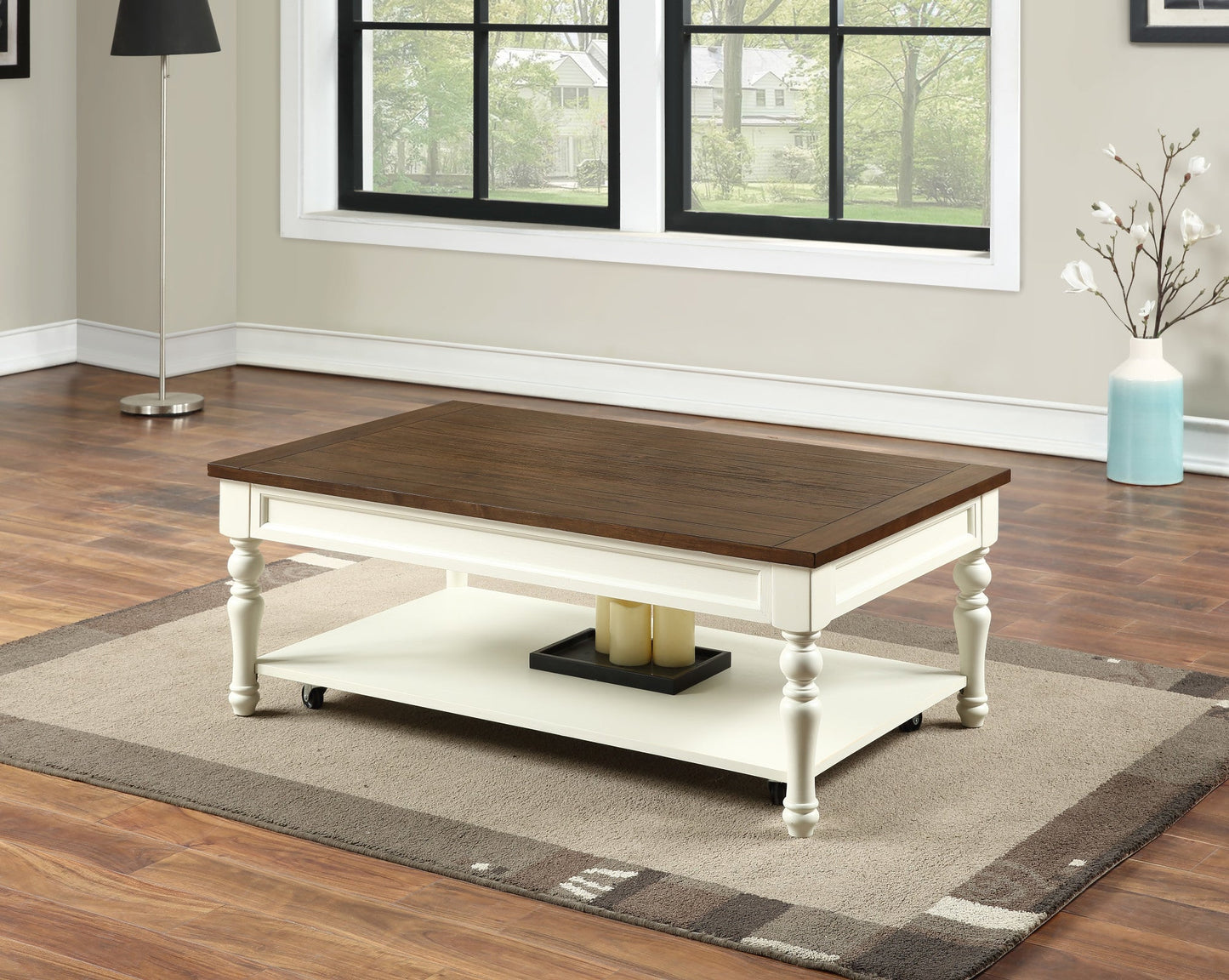 Joanna Ivory/Mocha Occasional 3PC Set