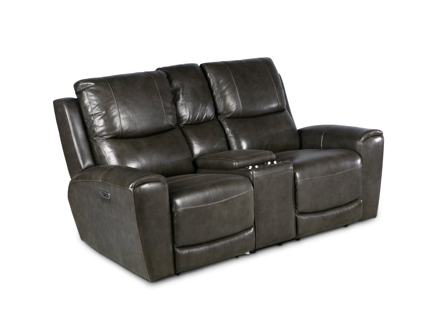 Laurel 2pc Power Reclining Grey