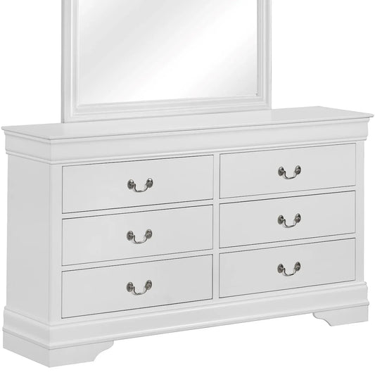 LOUIS PHILIP WHITE DRESSER