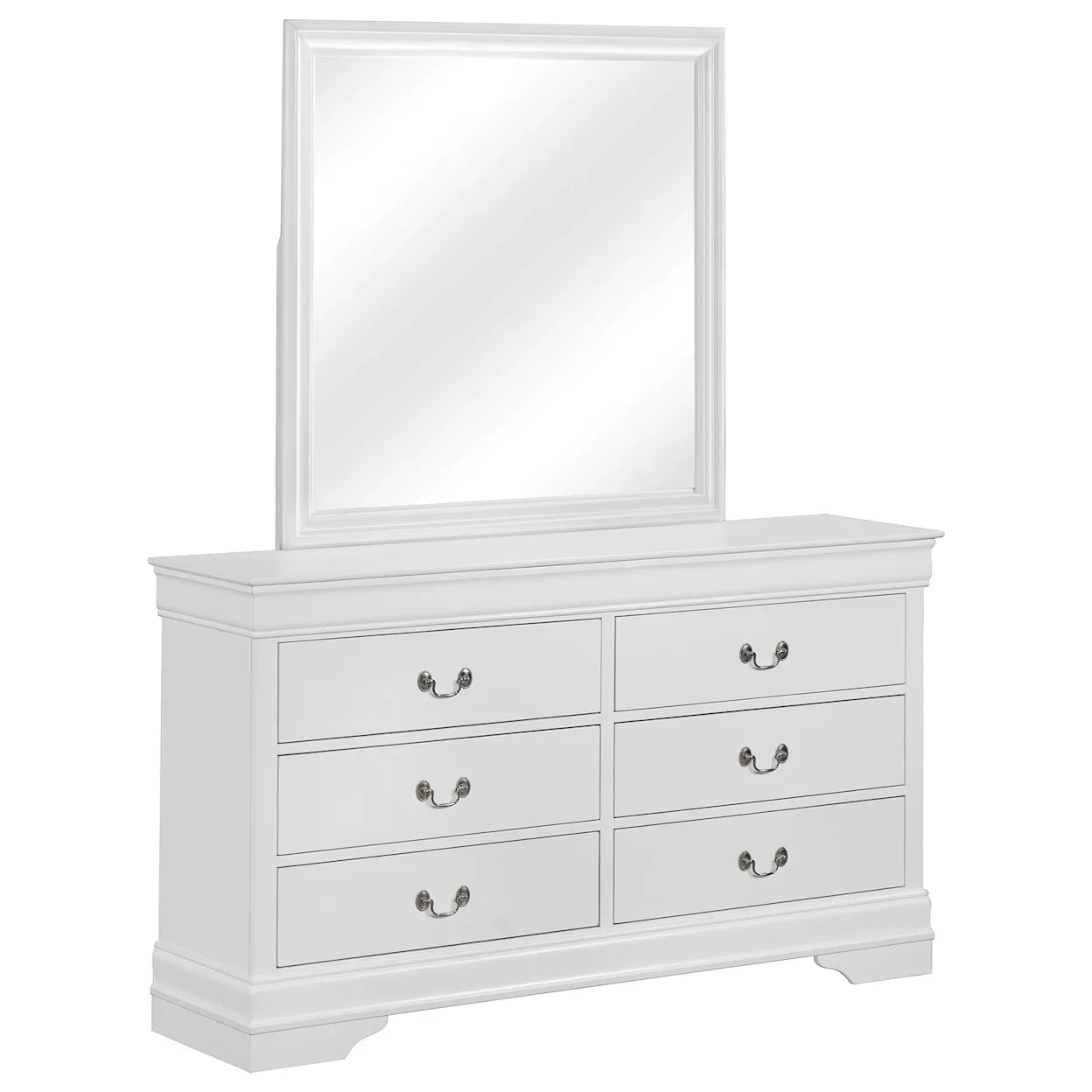 LOUIS PHILIP WHITE DRESSER TOP