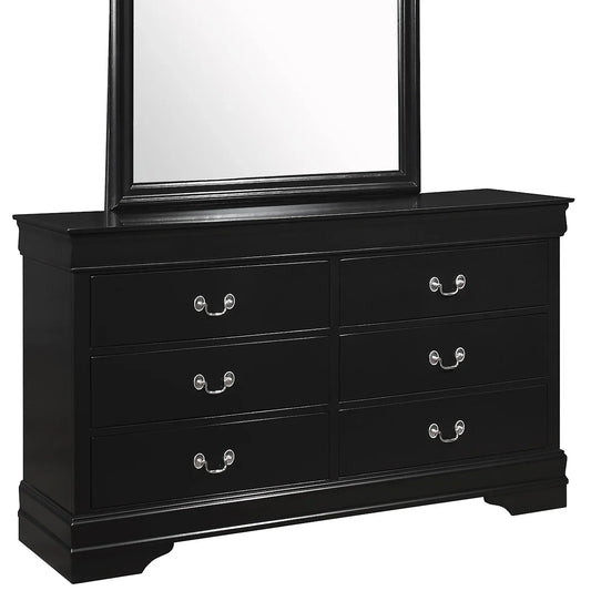 LOUIS PHILIP BLACK DRESSER