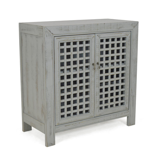 Rio Grey Accent Cabinet (Closeout)