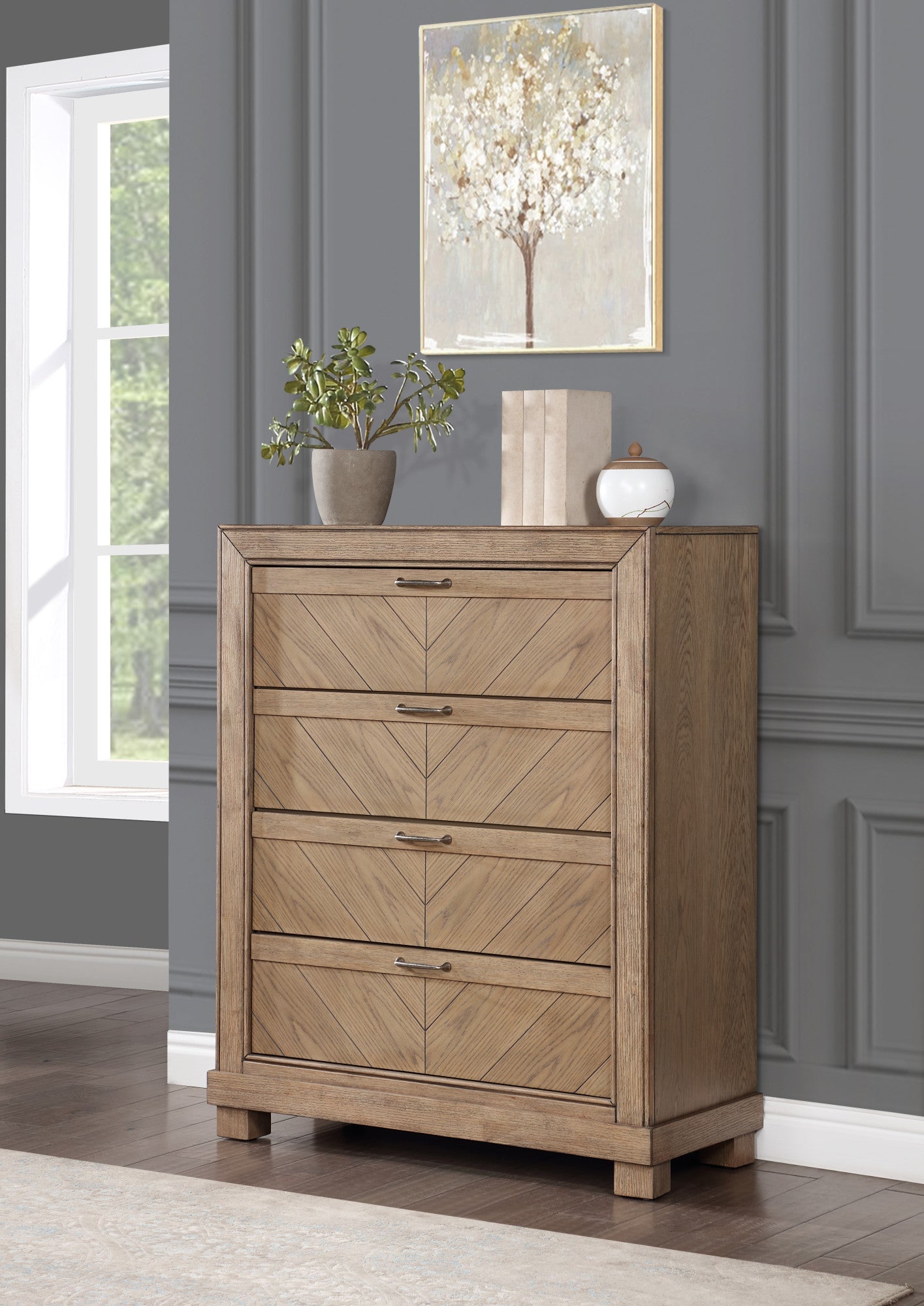 Montana Weathered Sand Chest