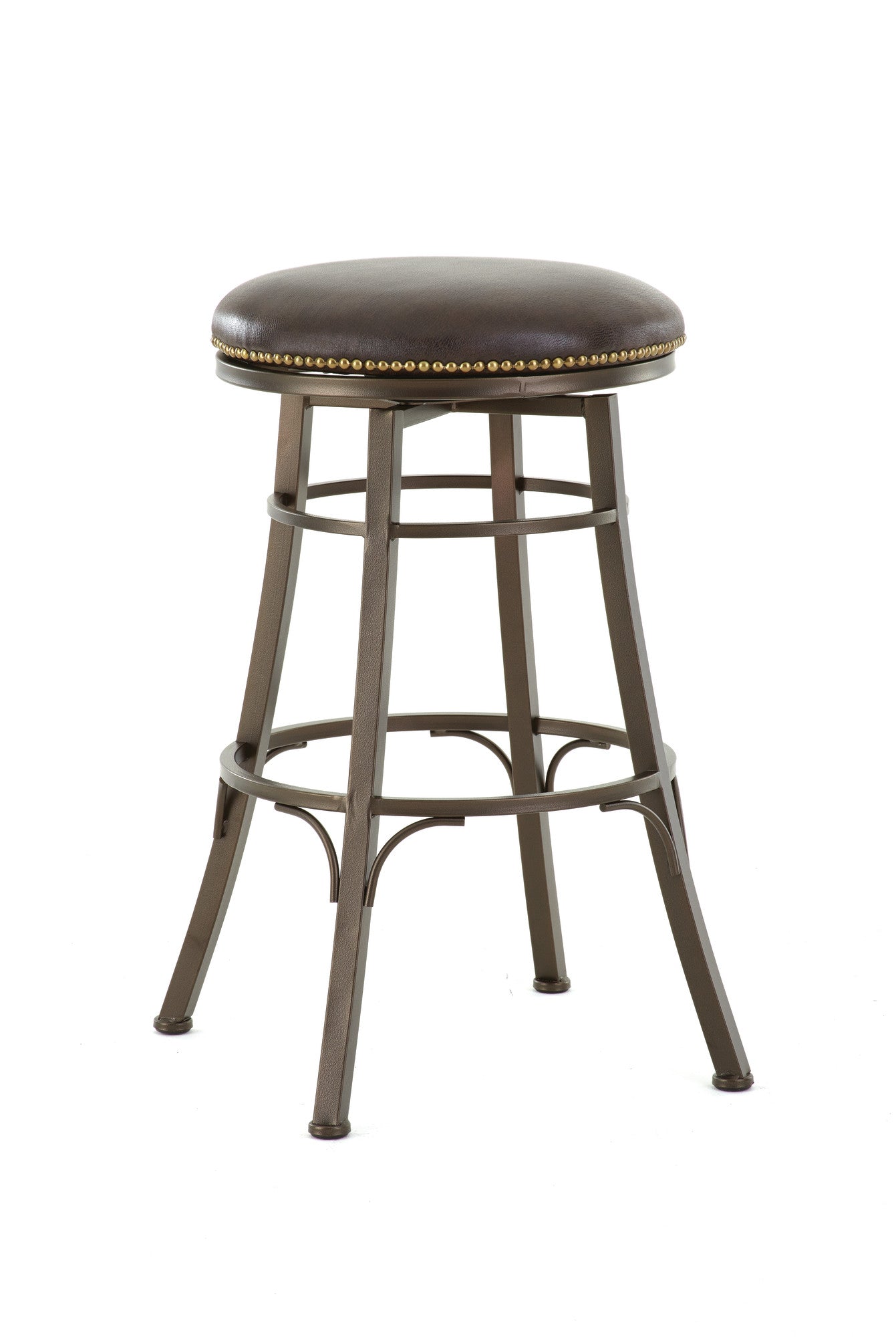 Bali Backless Swivel Bar Chair